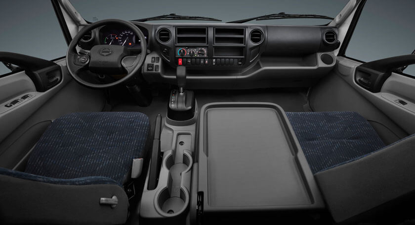Sistemas de seguridad del Hino 300 incluyendo ABS y ESP